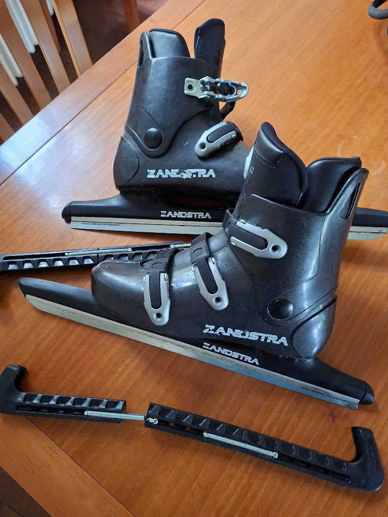 Zandstra schaatsen, Ophalen, Noren, Gebruikt, Zandstra