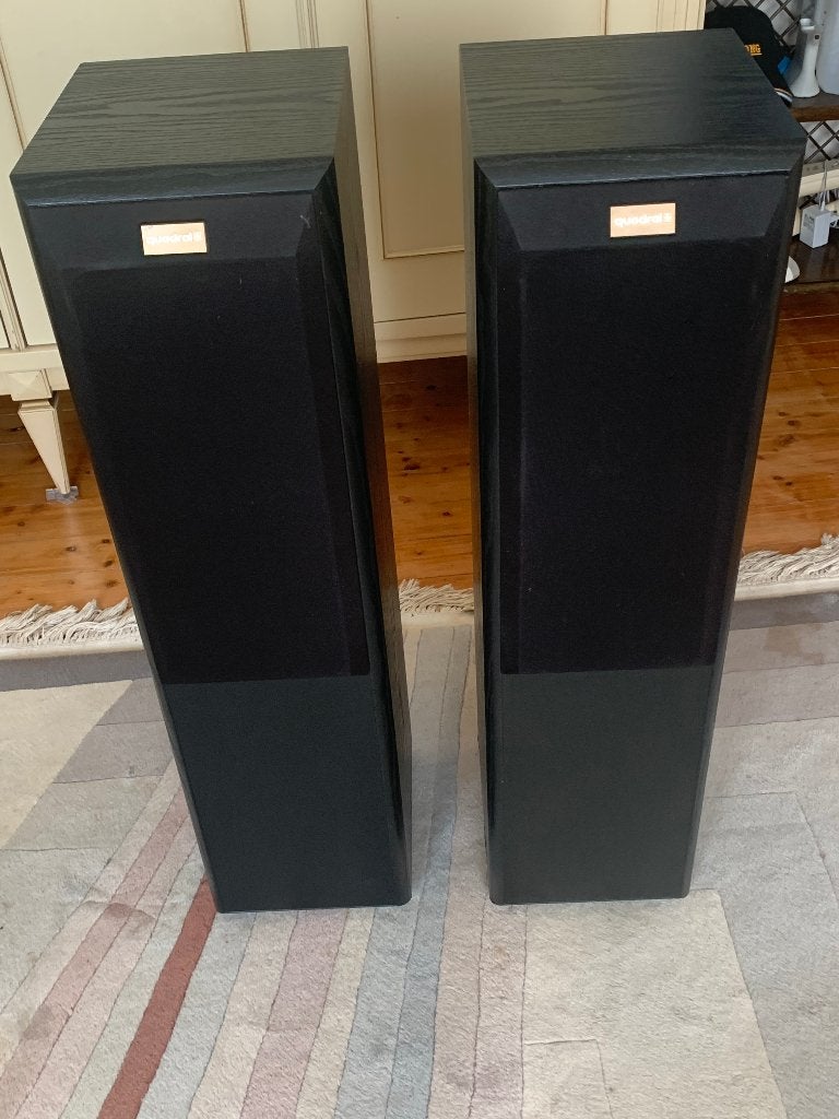 Quadral Orkan X Vloerstaande Luidsprekers - 80W, Vloerstaande luidspreker, Gebruikt, 60 tot 120 watt, Geschikt voor surround/home cinema