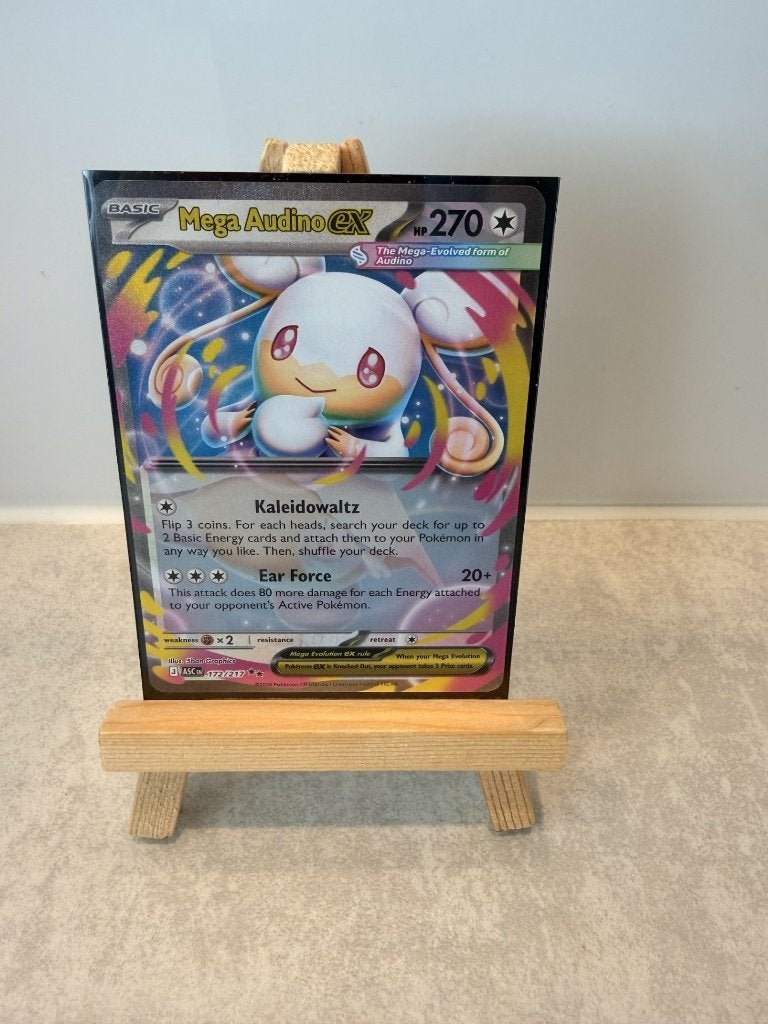 ** Ascended Heroes - Mega Audino EX **, Ophalen of Verzenden, Zo goed als nieuw
