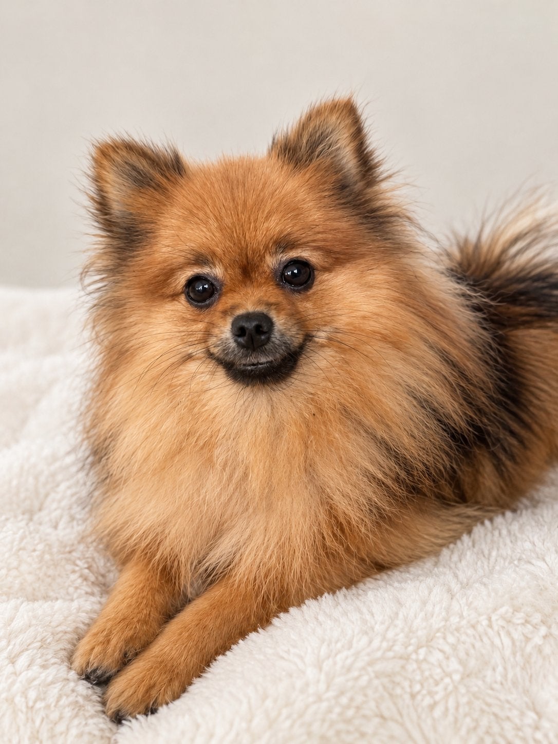 Pomeriaan teef orange sable, Keeshond, 1 tot 2 jaar, Teef, CDV (hondenziekte)