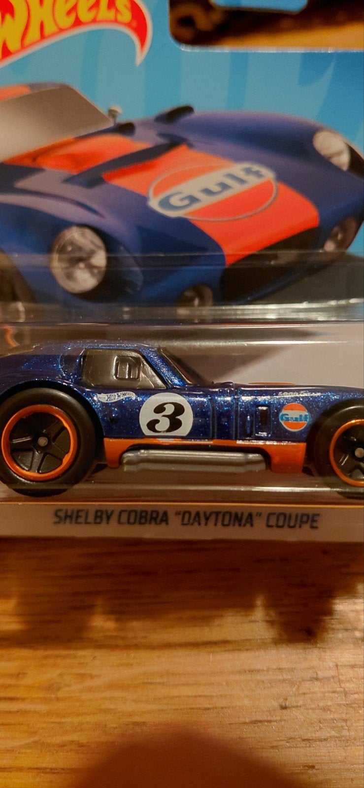 Hot Wheels Shelby Cobra "Daytona" Coupe Gulf, Overige merken, 1:50 of kleiner, Auto, Nieuw