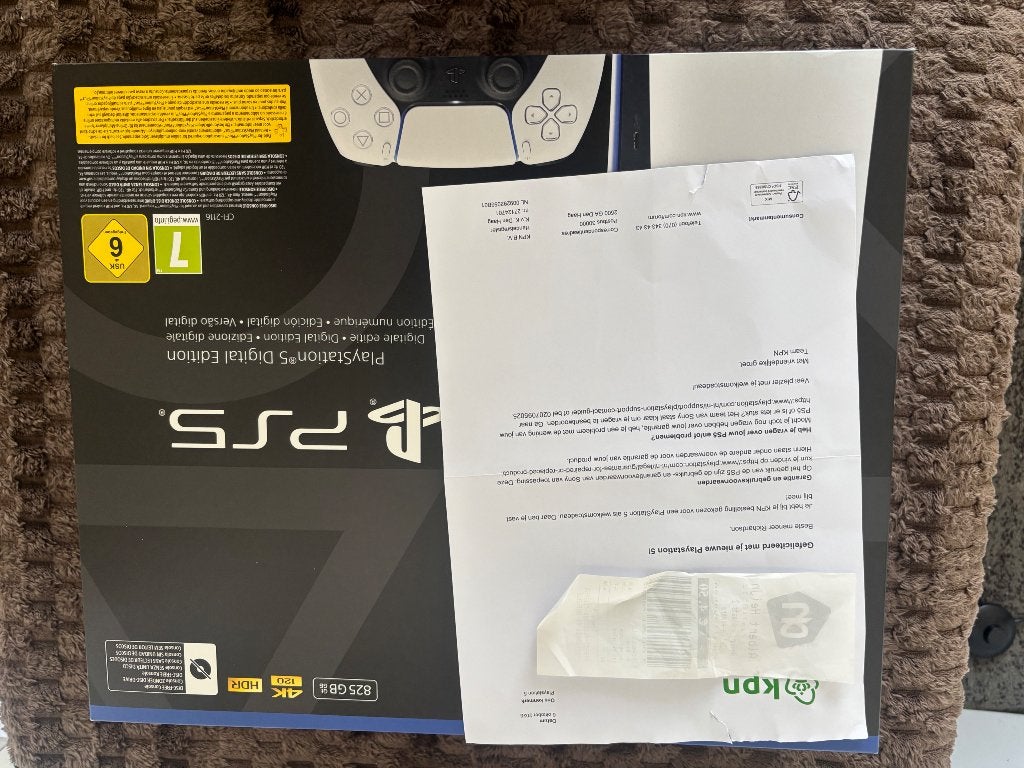 Sony PlayStation 5 Digital Edition - Nieuw in doos