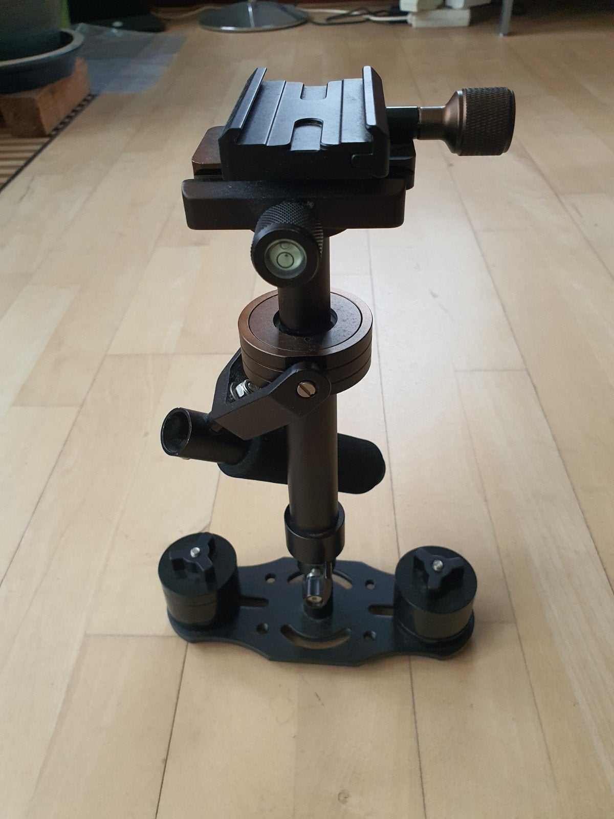 Camera stabilisator., Ophalen of Verzenden, Zo goed als nieuw, Overige typen, Inclusief draagtas