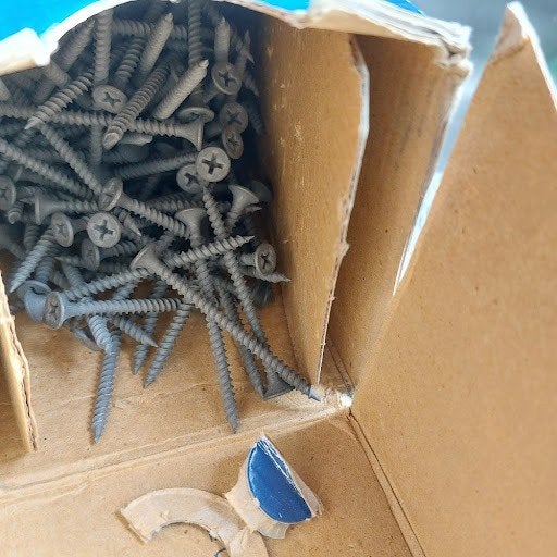 Gipsplaat schroeven 3,5 x 55 mm met trompetkop, Ophalen of Verzenden, Nieuw, 50 tot 100 mm, Schroeven