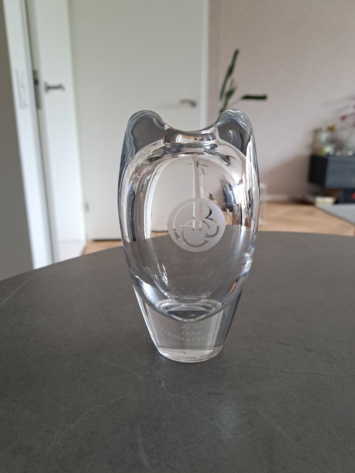 Vintage designvaas, 25 jaar lidmaatschap ABC, Floris Meydam, Ophalen of Verzenden