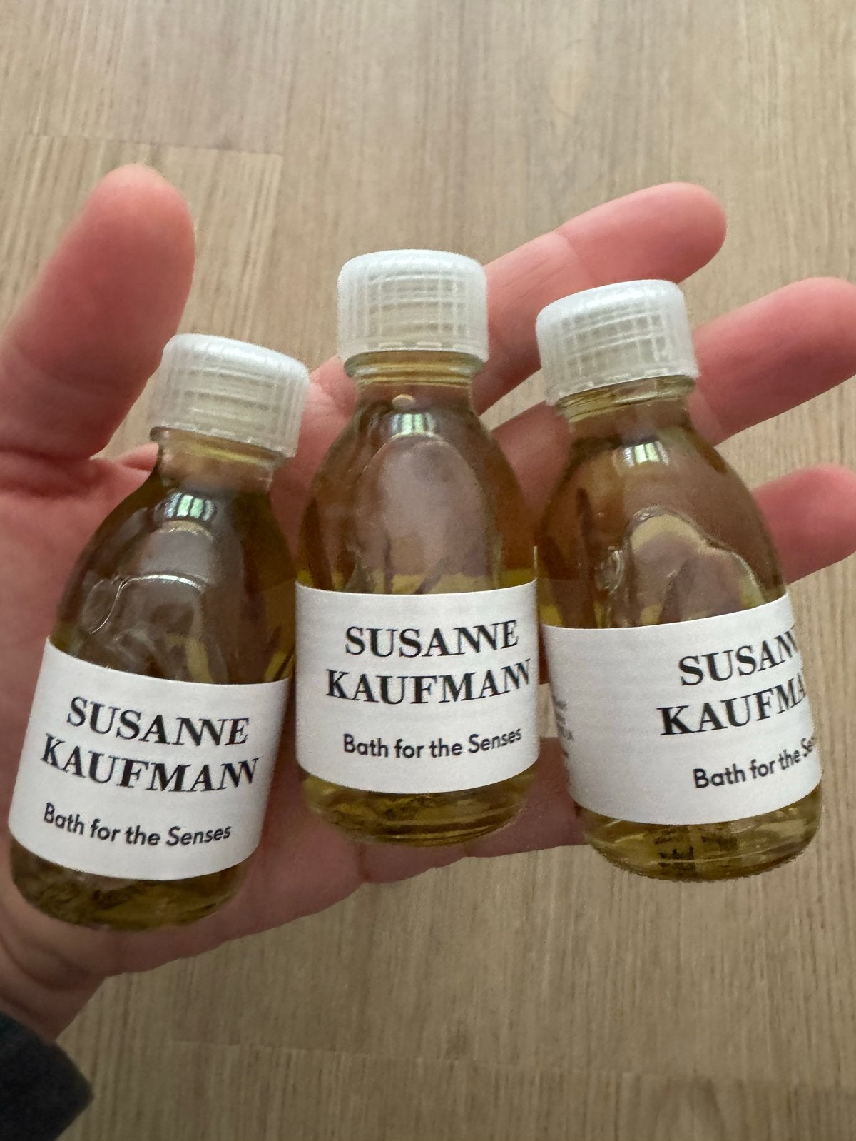 Susanne Kaufmann Bath for the Senses - 3 x 30ml, Ophalen of Verzenden, Nieuw, Bad & Douche