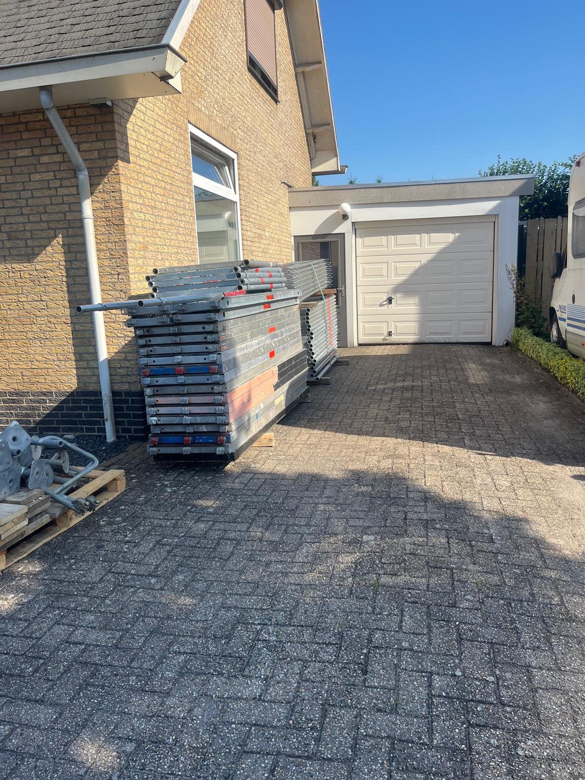 Steigers te koop, Doe-het-zelf en Verbouw, Ophalen, Gebruikt, Overige typen, 5 meter of hoger