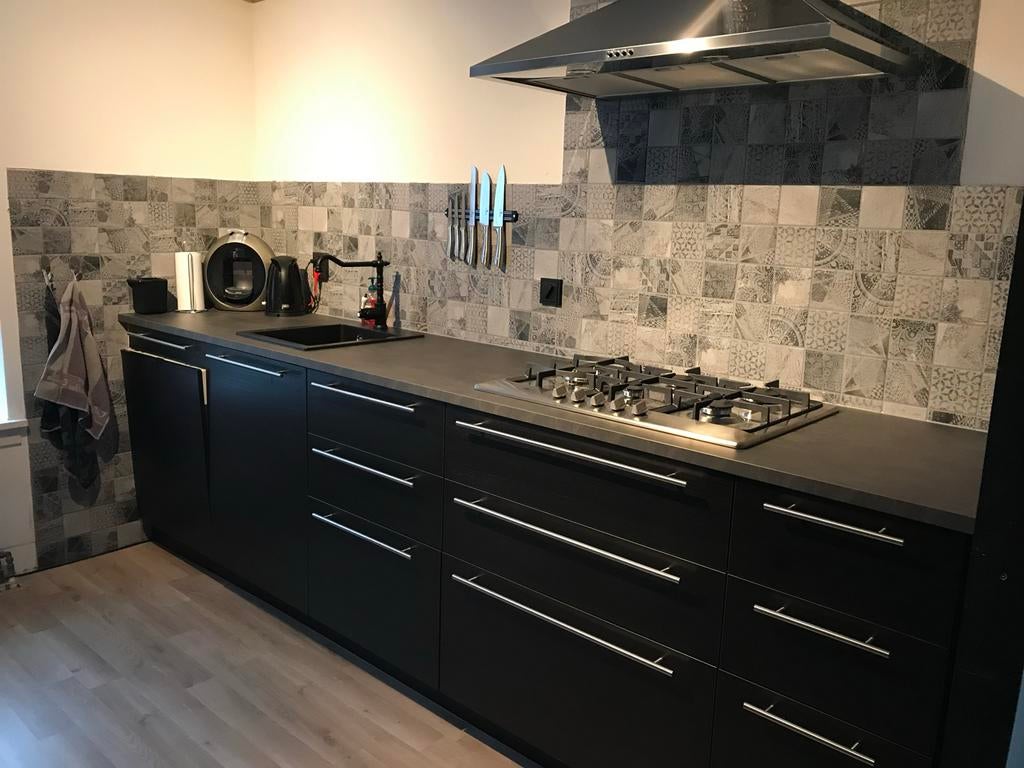 IKEA TINGSRYD keukenfronten met Lansa handgrepen, Ophalen, Gebruikt, Bruin, Minder dan 25 cm