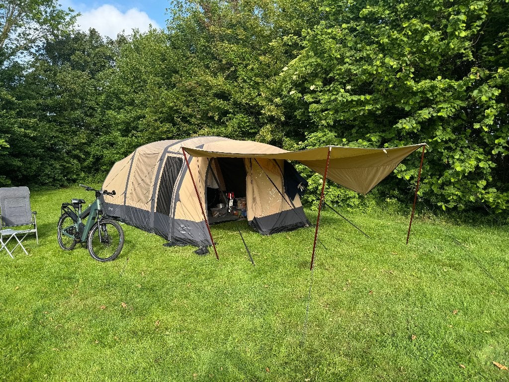 Bardani AirSpace 310 TC opblaas Tent incl luifel (nwpr €239), Ophalen, Zo goed als nieuw, Tot en met 4
