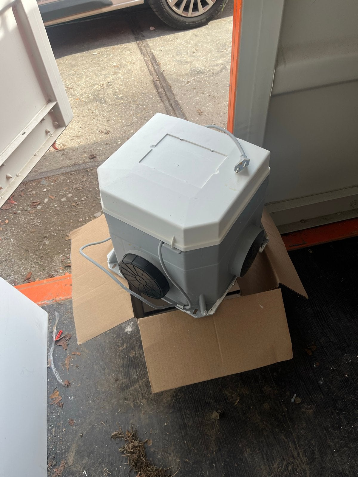 Itho Daalderop CVE-S ECO SE Ventilatiebox, Ophalen of Verzenden, Gebruikt, Ventilator en Afzuiger