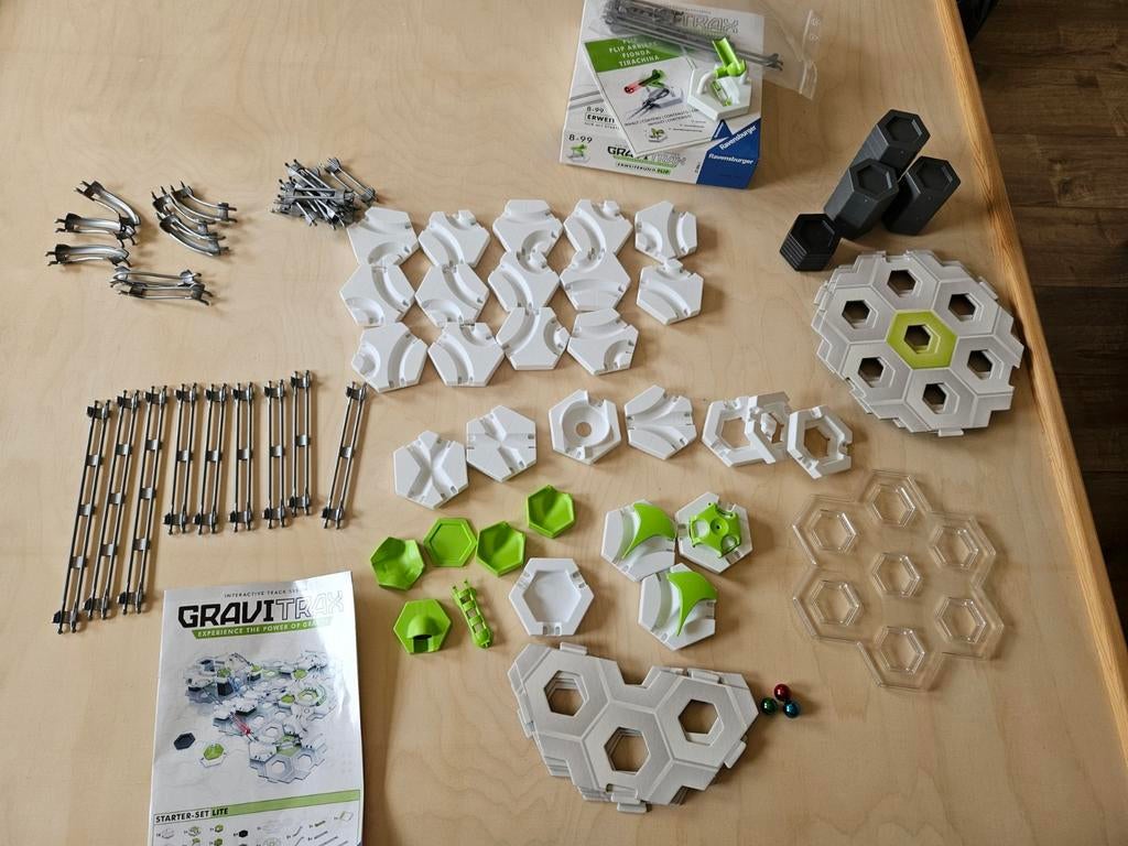 GraviTrax knikkerbaan set - Uitbreidingen en basis, Ophalen of Verzenden, Gebruikt