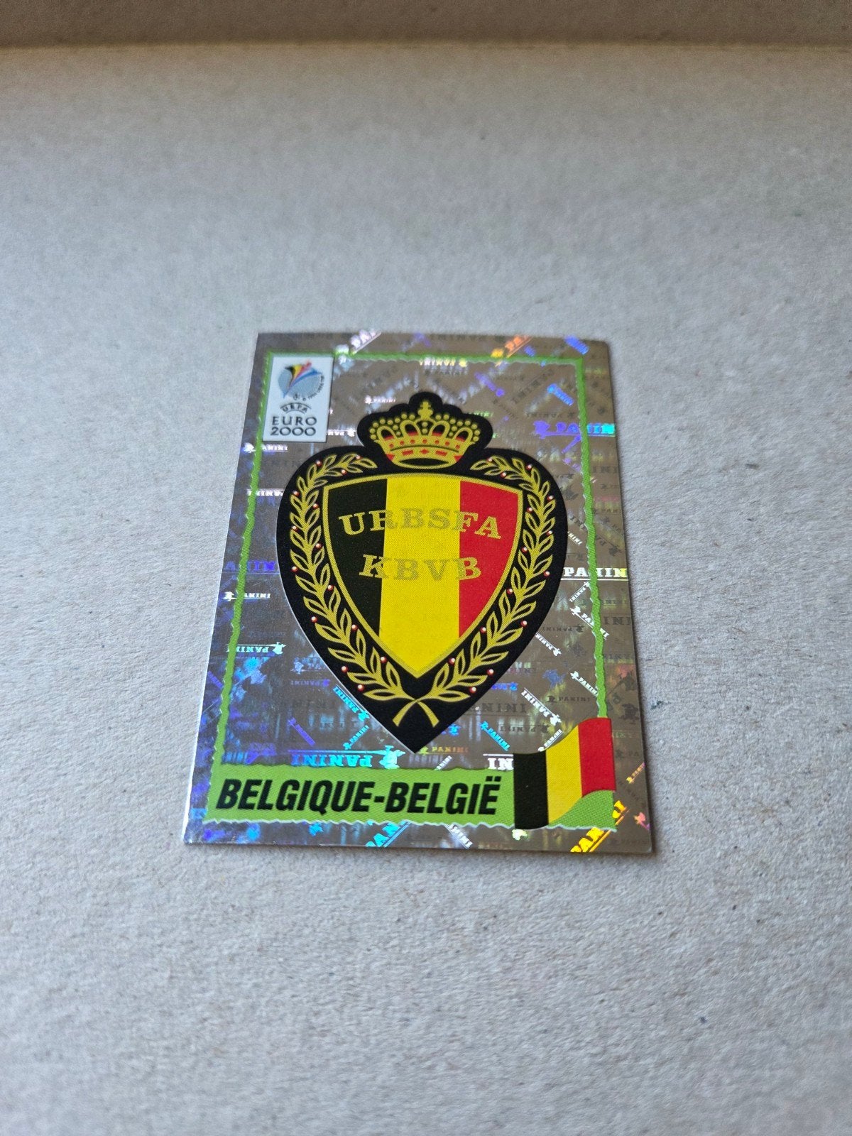 Panini EK 2000, Ophalen of Verzenden, Zo goed als nieuw, Buitenlandse clubs, Poster, Plaatje of Sticker