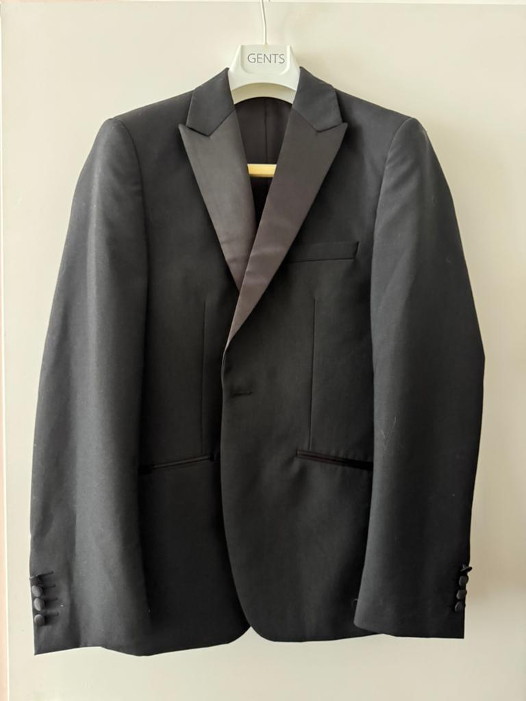 Gents smoking set / Tuxedo mt 48 + W30-32, Kleding | Heren, Kostuums en Colberts, Ophalen of Verzenden, Zo goed als nieuw, Maat 48/50 (M)