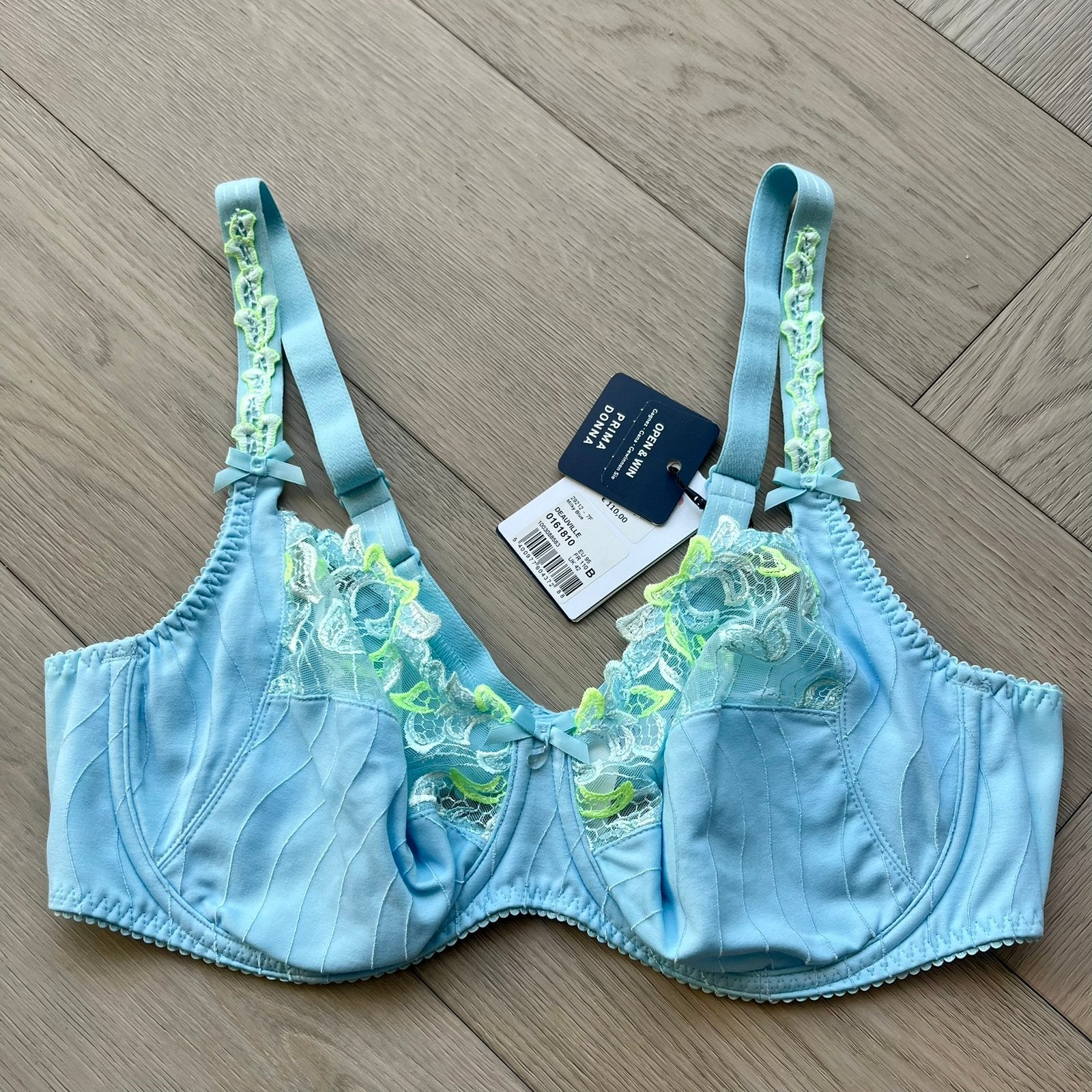 Prima Donna 95B Deauville Blauw NIEUW! (LEES BESCHRIJVING), BH, Verzenden, Blauw