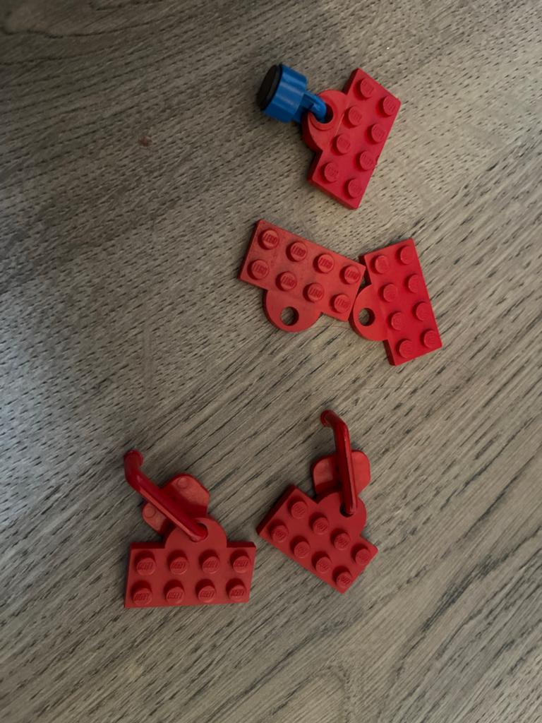 Lego onderdelen: trein set, Ophalen of Verzenden, Gebruikt, Losse stenen, Lego