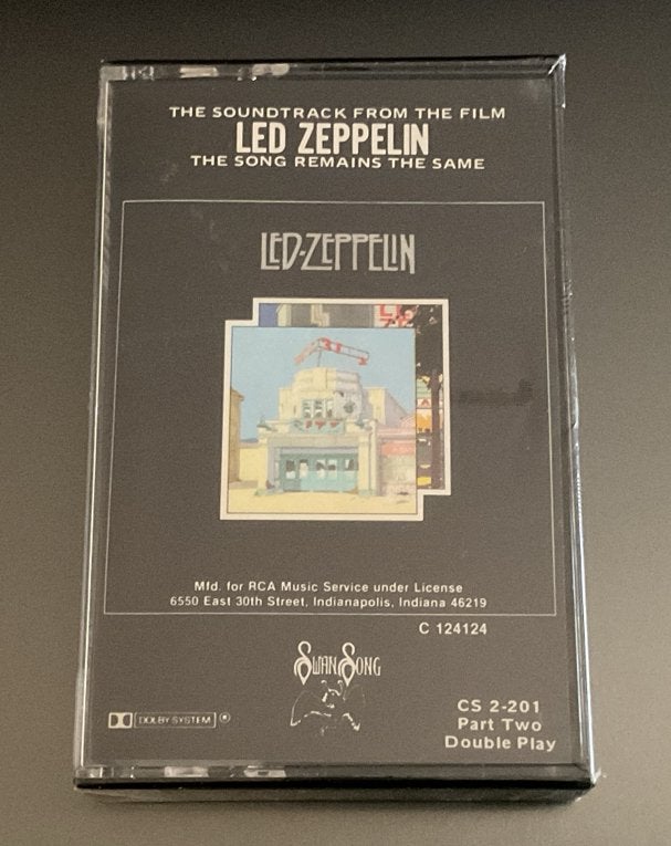 LED ZEPPELIN - The Song Remains… - Part II Cassette GESEALD, Cd's en Dvd's, 1 bandje, Ophalen of Verzenden, Origineel, Nieuw in verpakking