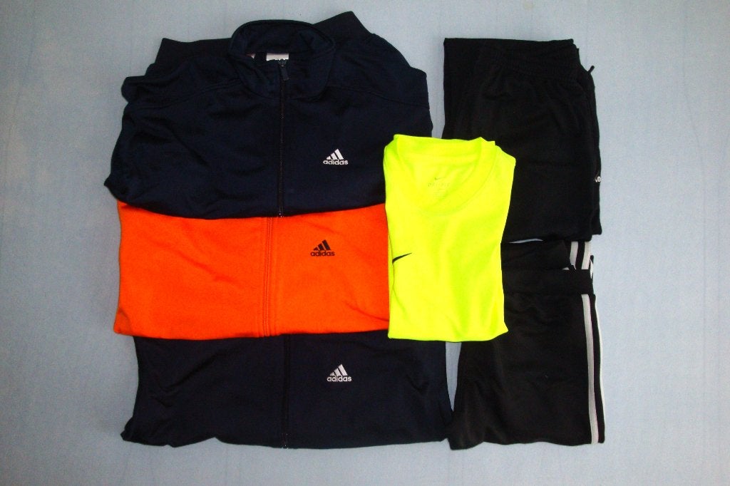 Pakketje sport / trainings kleding maat 152 Nike, Adidas, Adidas, Sport- of Zwemkleding, Ophalen of Verzenden, Zo goed als nieuw