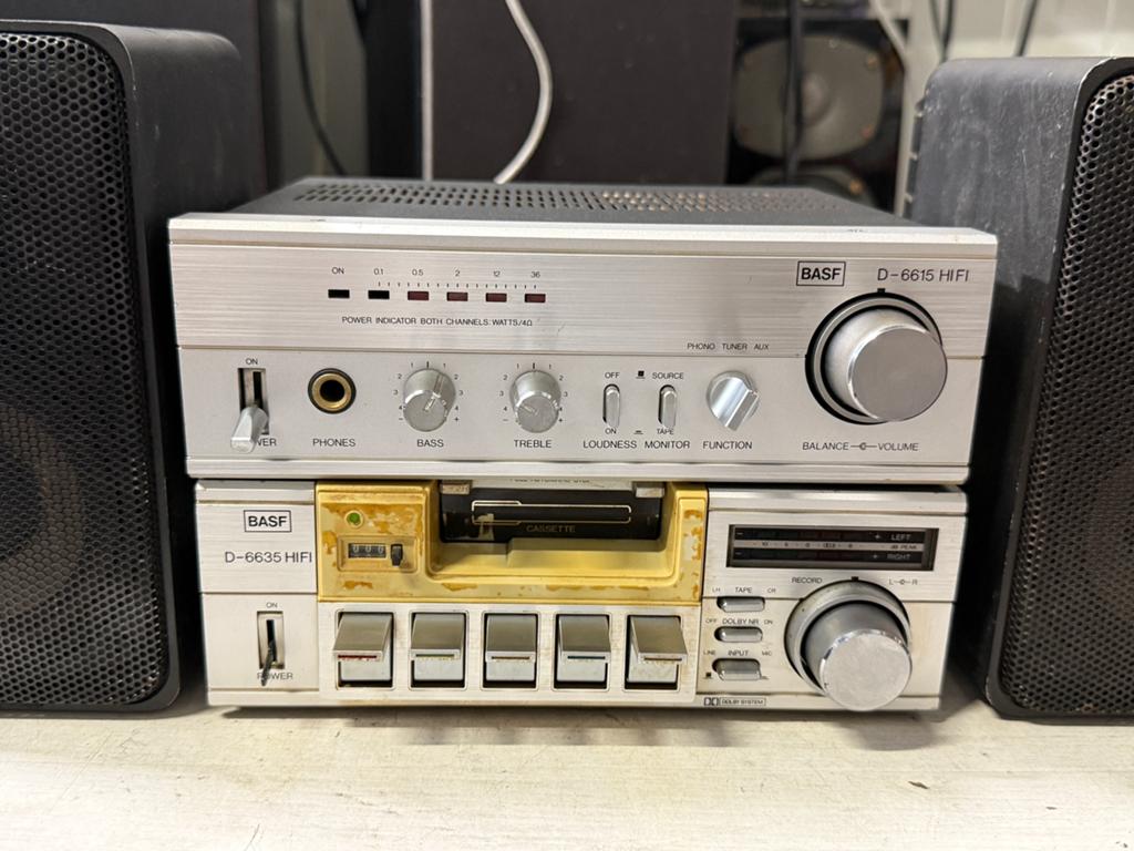 BASF stereo set ( lees ), Overige merken, Basf, Basf, Ophalen of Verzenden