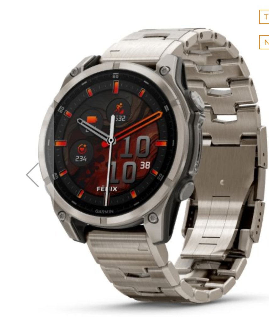 Garmin fenix 8 amoled 47 mm, Ophalen, Garmin, Zo goed als nieuw, Waterdicht
