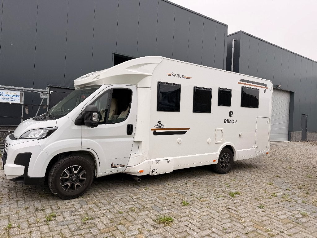 Rimor Sarus 95 semi-integraal uit 2026, Caravans en Kamperen, ABS, Ringverwarming, Fiat, Raamblindering