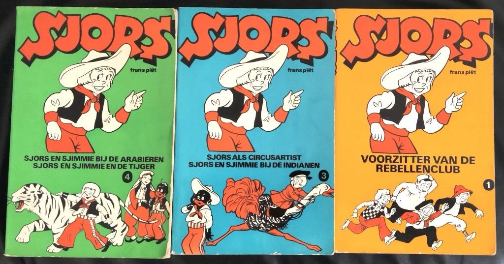 3 strip pockets van Sjors van de rebellenclub 1972, Meerdere stripboeken, Ophalen of Verzenden, Gelezen
