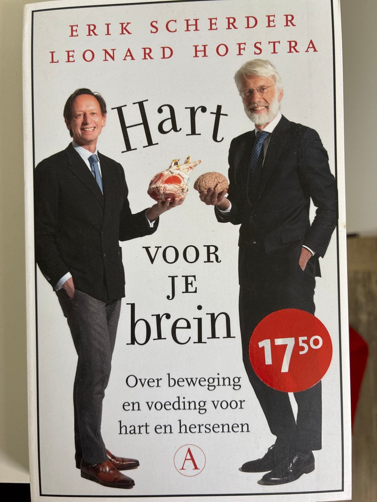 Hart voor je brein - Erik Scherder & Leonard Hofstra, Ophalen, Zo goed als nieuw, Gezondheid en Conditie