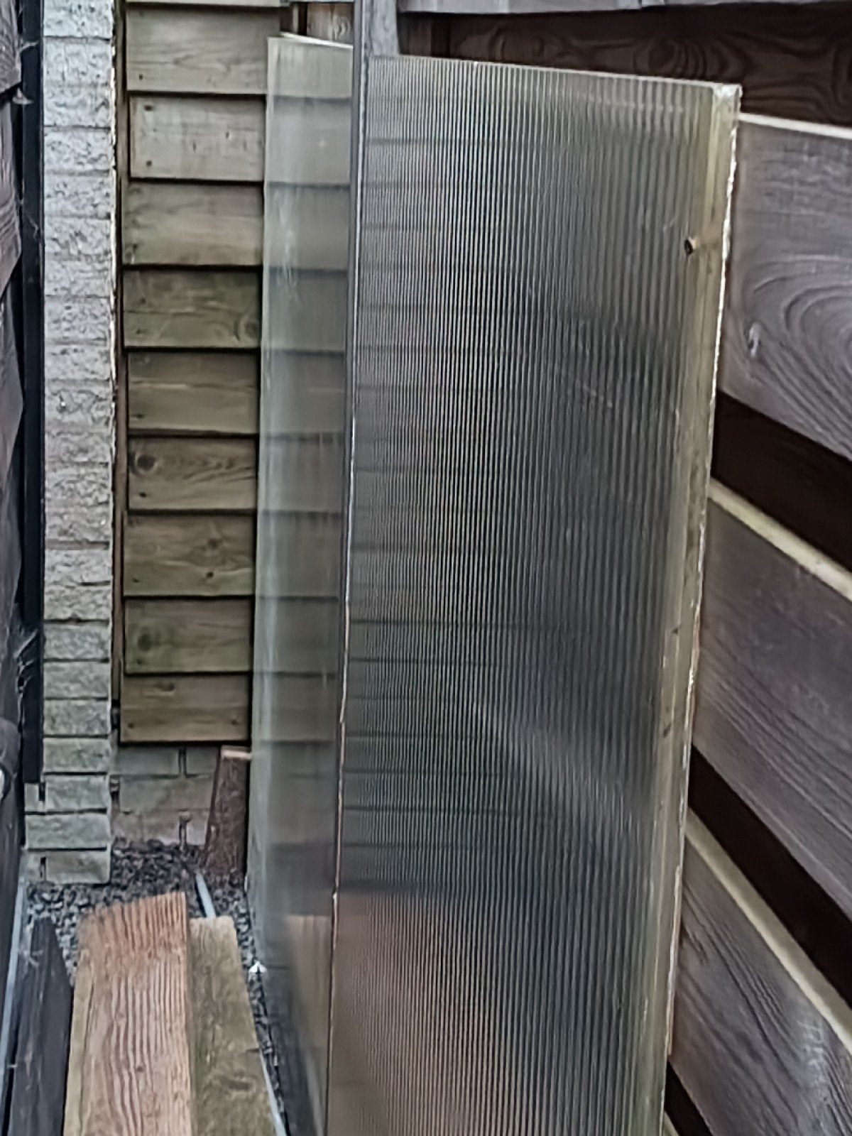 Gratis polycarbonaat platen voor vijver of serre, Tuin en Terras, Ophalen