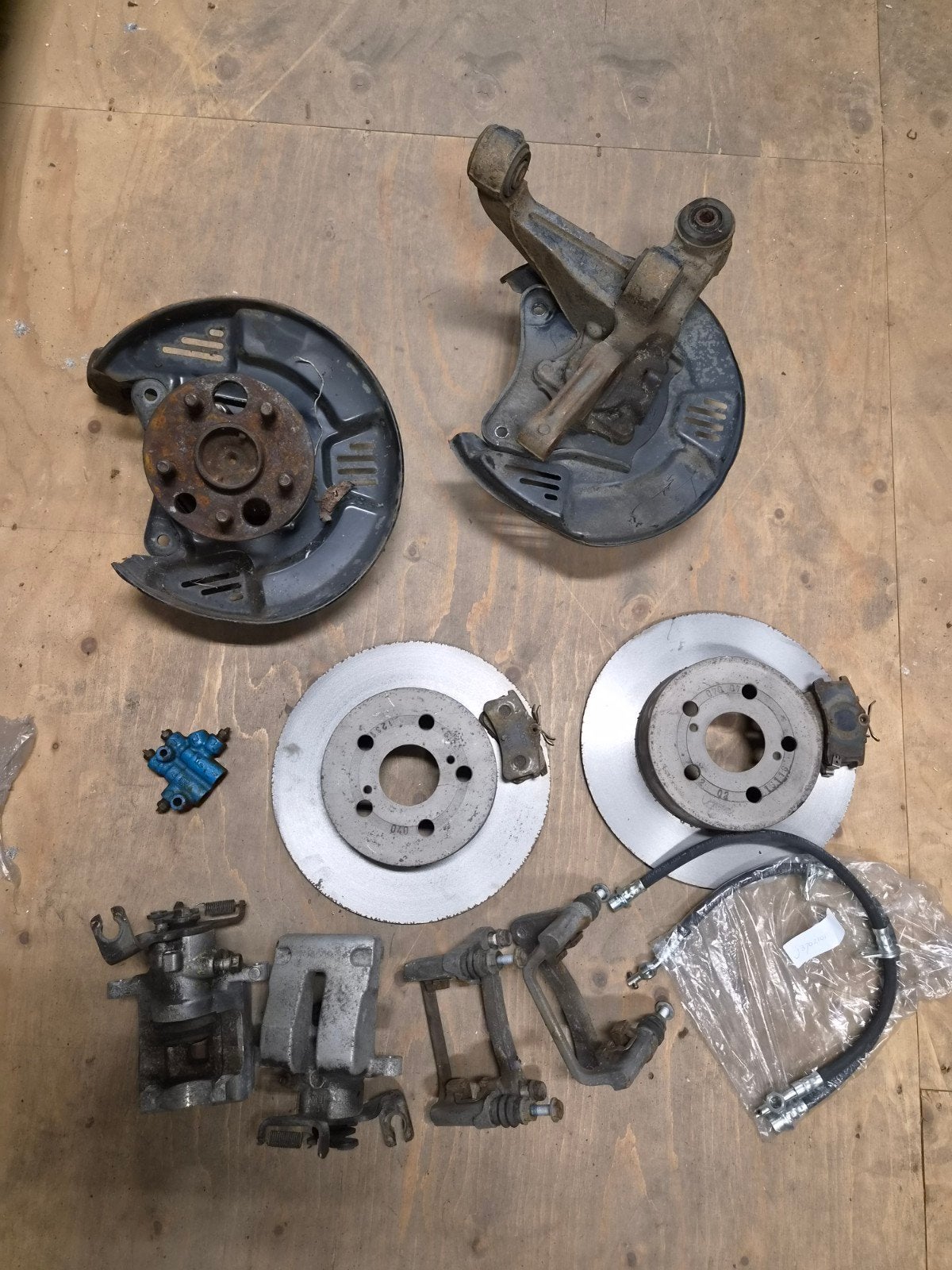 Toyota avensis t22. schijfrem conversie., Ophalen, Gebruikt, Overige automerken