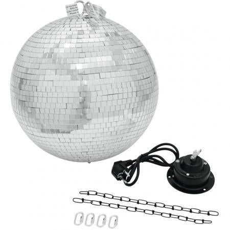 2 x Spiegelbol Set 40 cm met Motor - Eurolite, Muziek en Instrumenten, Licht en Laser, Ophalen of Verzenden, Zo goed als nieuw