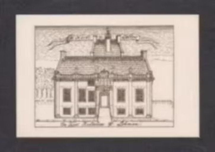 Lellens Borg 't Huis te Lellens., Ophalen of Verzenden, 1960 tot 1980, Ongelopen, Groningen