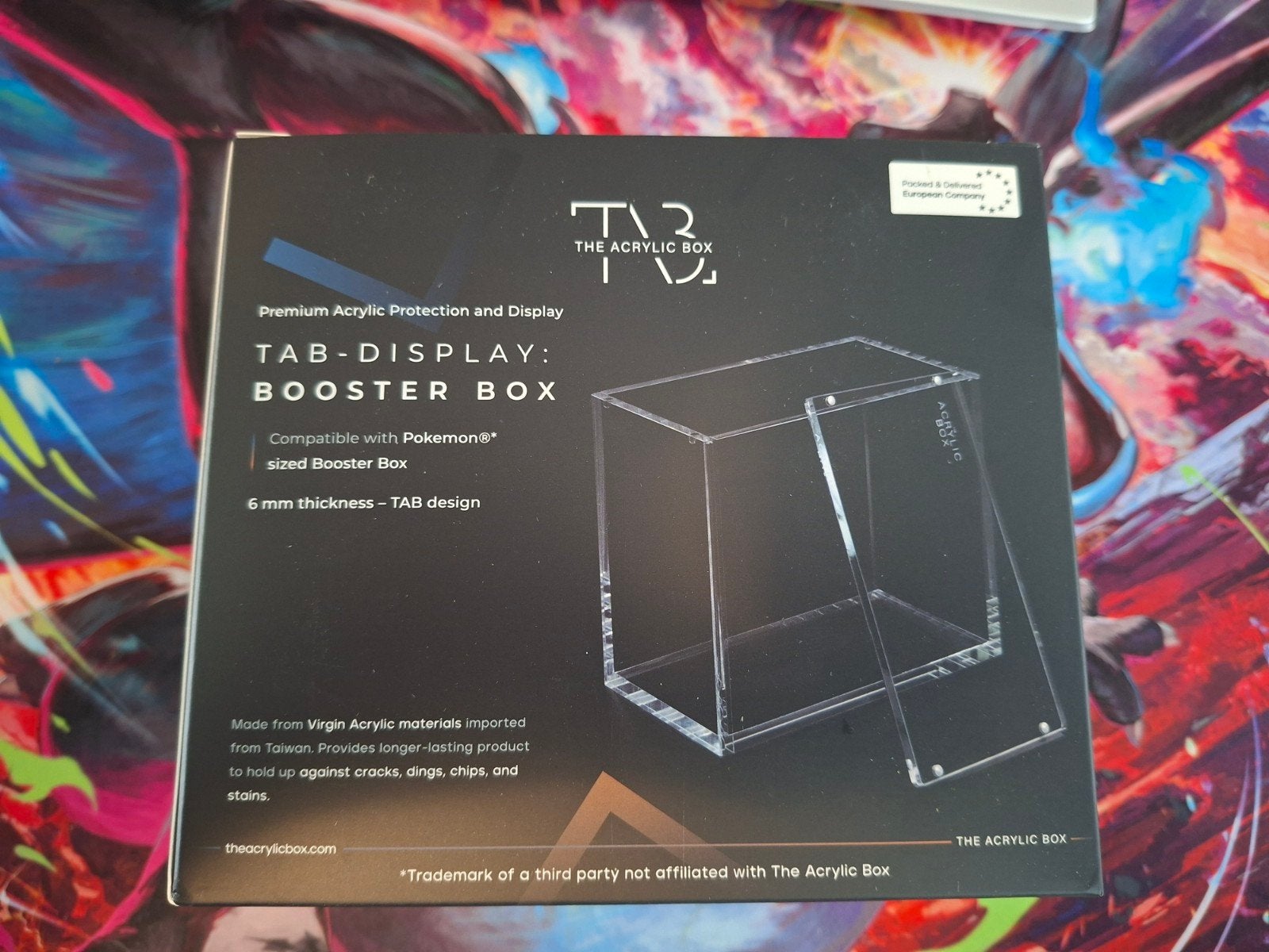 Pokemon Boosterbox Acryl case nieuw in doos, Ophalen of Verzenden, Nieuw, Boosterbox