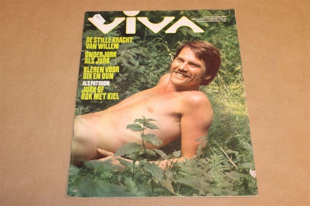 Viva Nr. 33 - 1974 - Met Willem Nijholt [naakt], Ophalen of Verzenden, Zo goed als nieuw, Muziek, Film of Tv