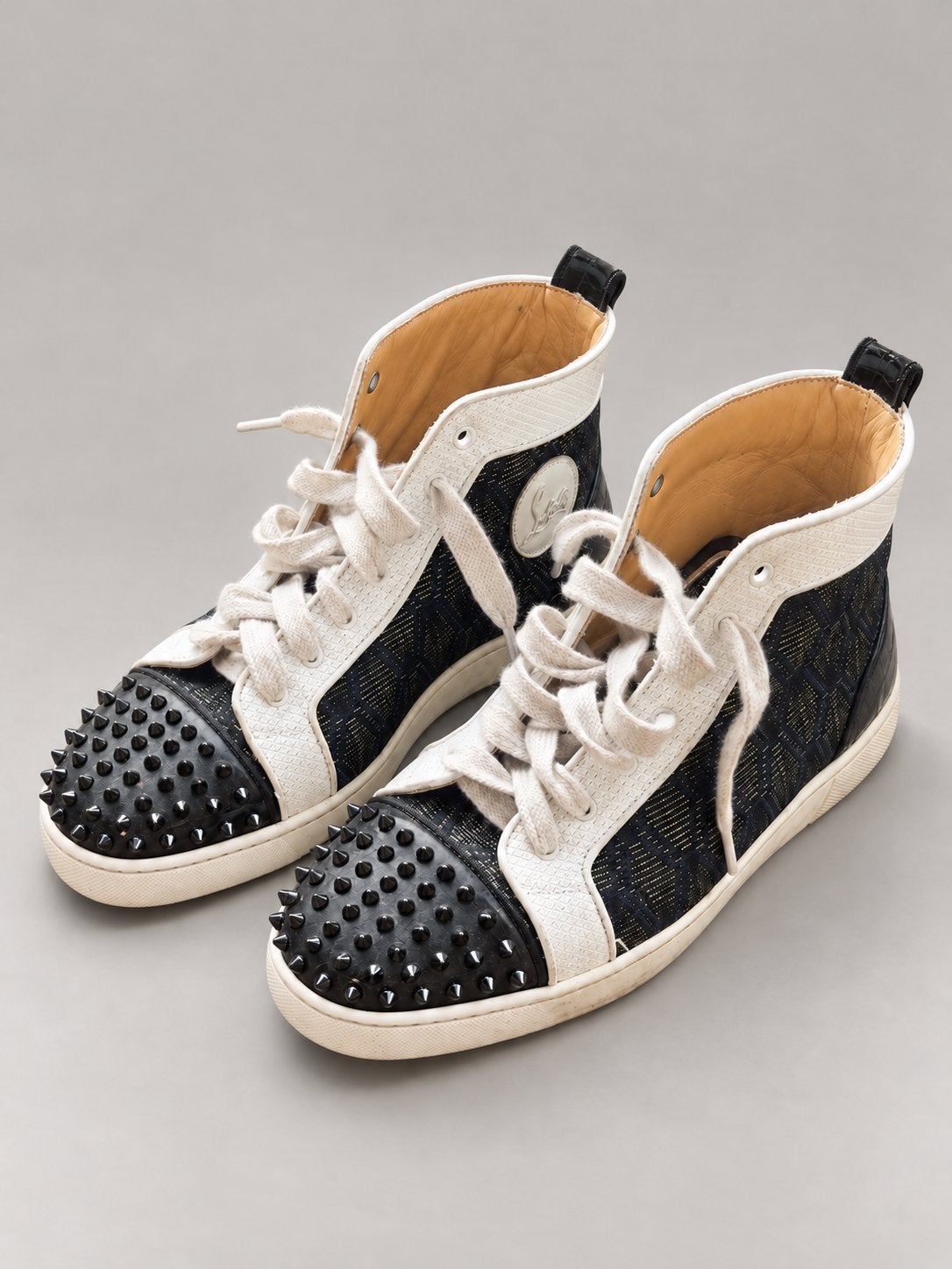 Originele Christian Louboutin high-top sneakers in maat 45., Ophalen of Verzenden, Zo goed als nieuw, Jongen of Meisje, Schoenen