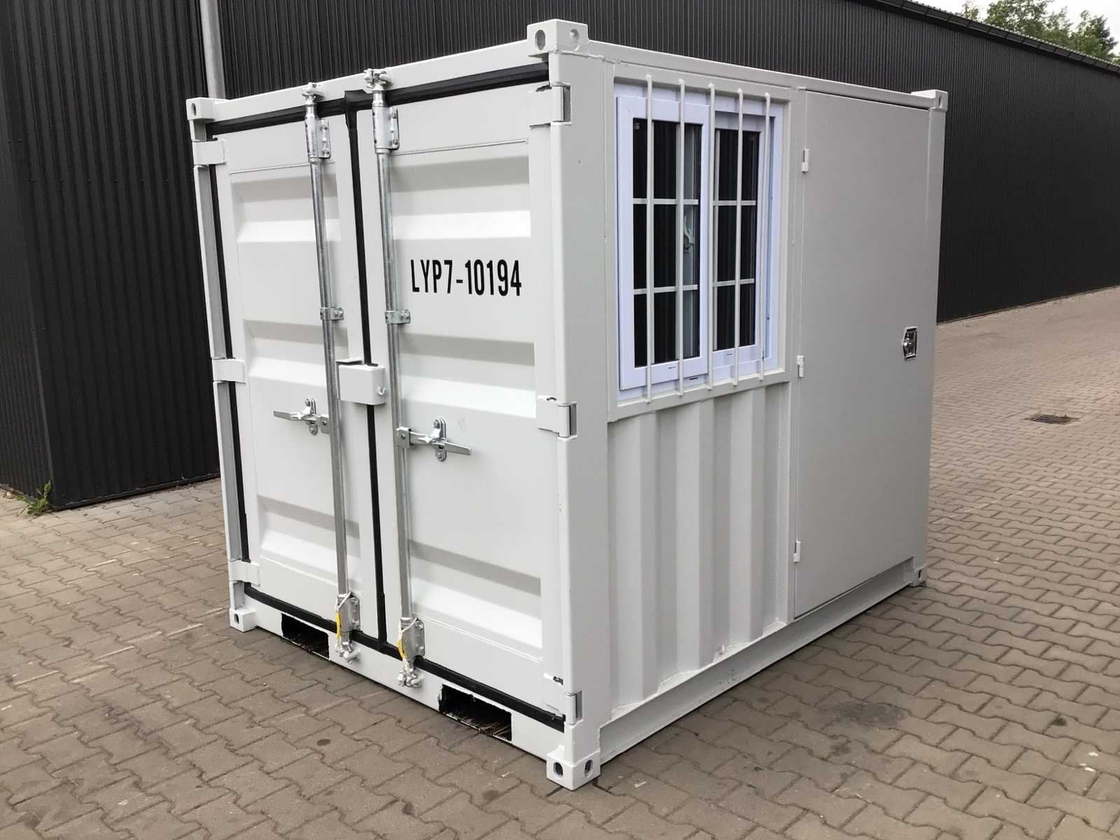 2026 - LYPU - 7 ft - Opslag container met zijdeur en raam