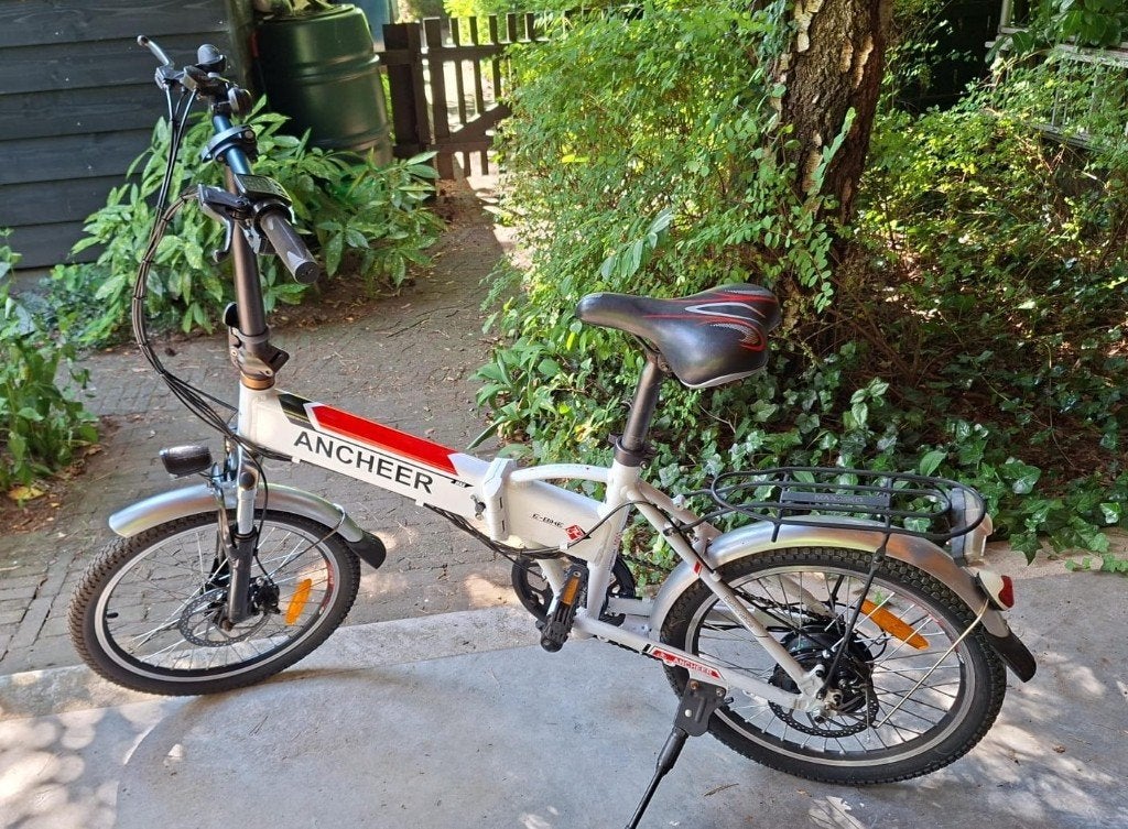 2x electrische vouwfietsen ANCHEER, Fietsen en Brommers, Fietsen | Vouwfietsen, Ophalen, 20 inch of meer, Versnellingen, Zo goed als nieuw