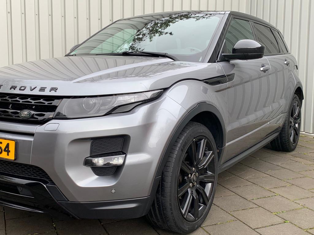 Land Rover Range Rover Evoque 2.0 Si 4WD Prestige|Panoramada, Auto's, Land Rover, Euro 5, Zwart, 4 cilinders, Bedrijf