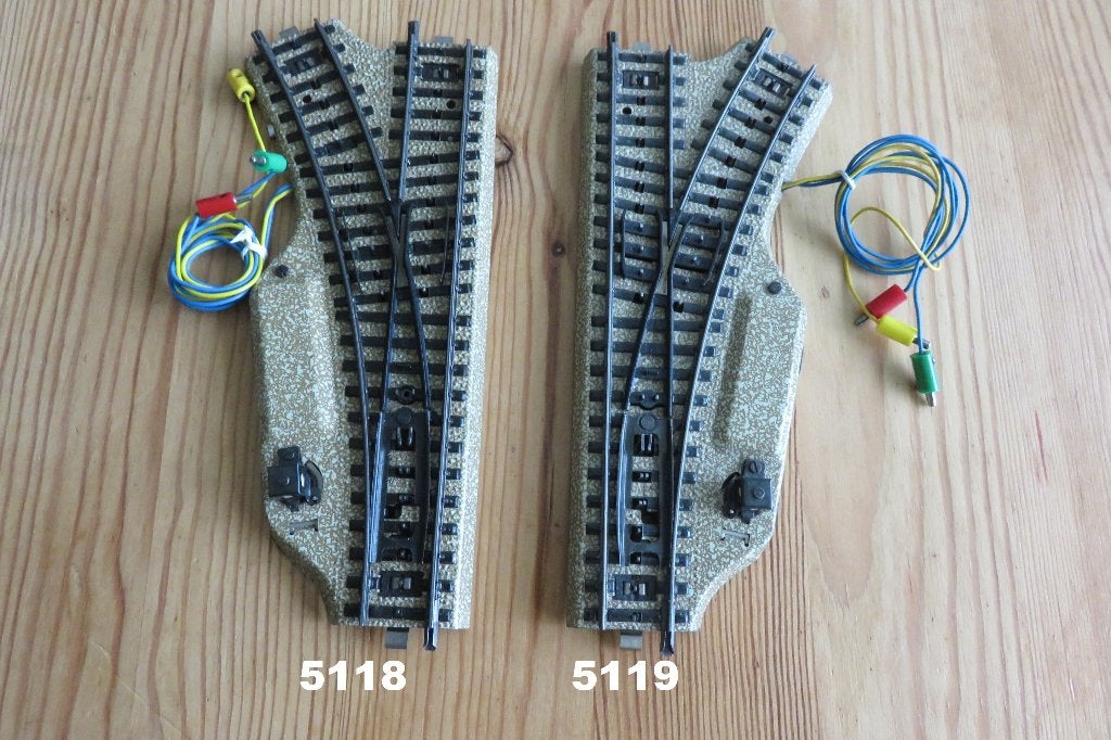 marklin ho wissels 5117 (5118-5119) m rails, Hobby en Vrije tijd, Modeltreinen | H0, Wisselstroom, Rails, Ophalen of Verzenden