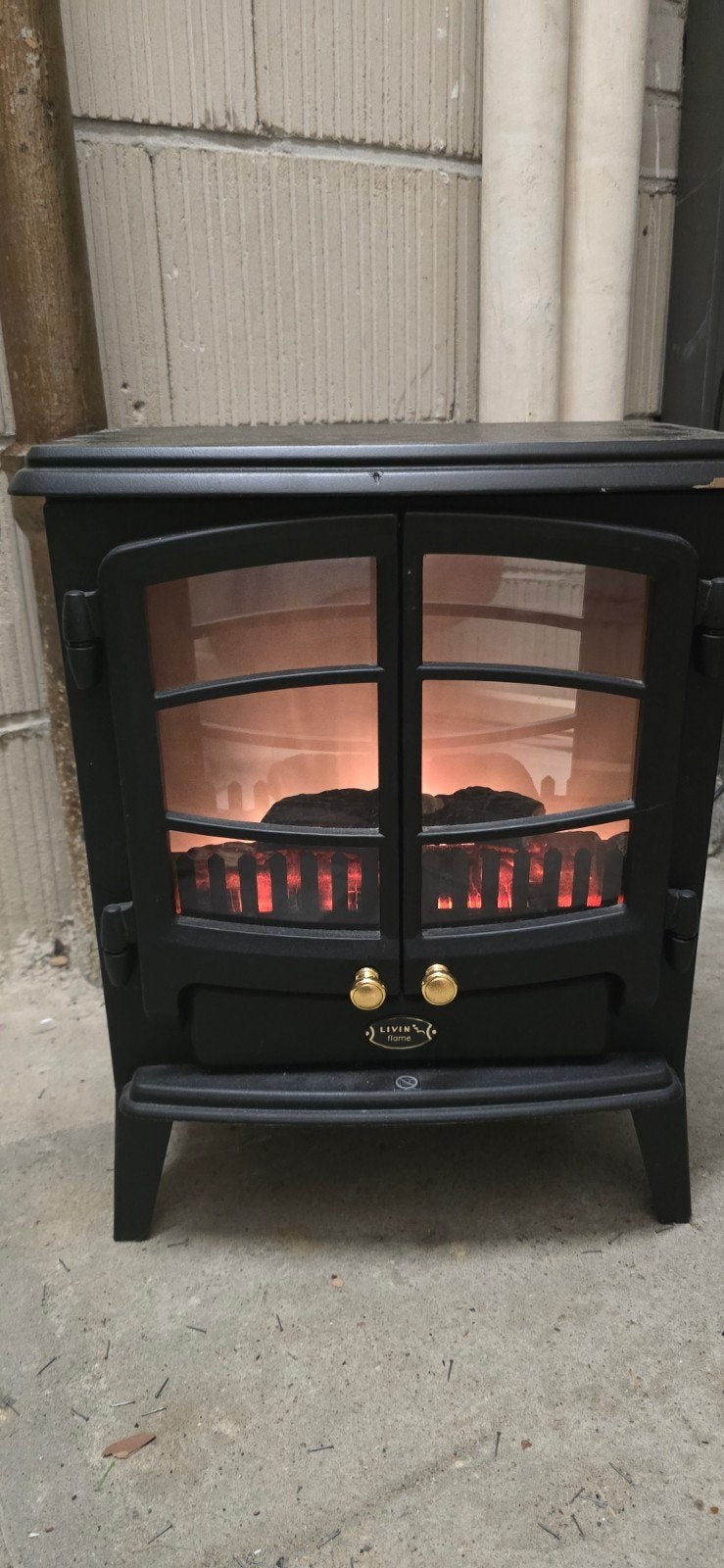 Elektrische haard met realistische vlammen, Ophalen of Verzenden