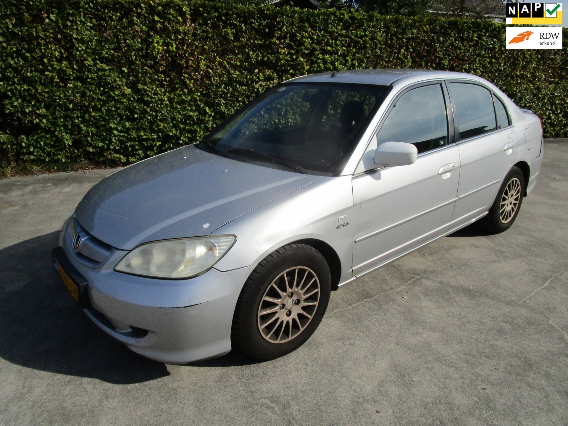 Honda Civic 1.3i IMA airco sportwielen,4deurs cruise control, Auto's, Voorwielaandrijving, Gebruikt, Verwarmde buitenspiegels