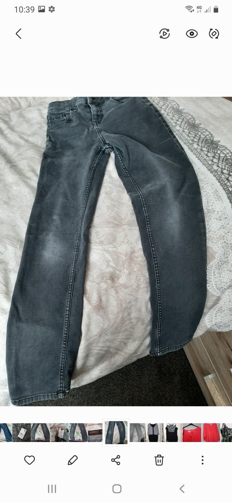 nette spijkerbroek maat 152, Broek, Gebruikt, My skinny hema, Ophalen of Verzenden
