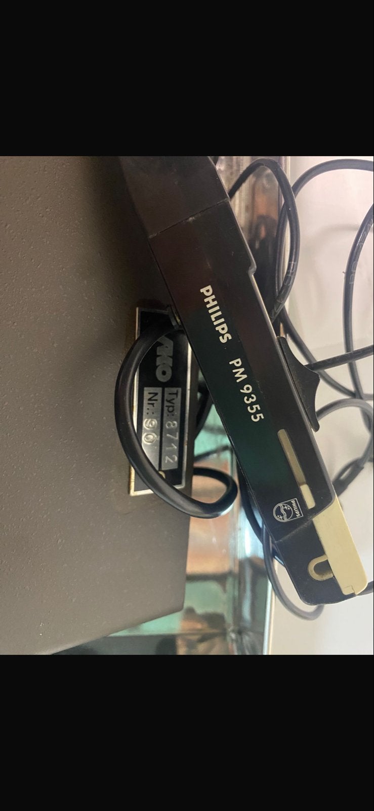 Philips PM9355 AC stroomtang en versterker, Ophalen of Verzenden, Gebruikt