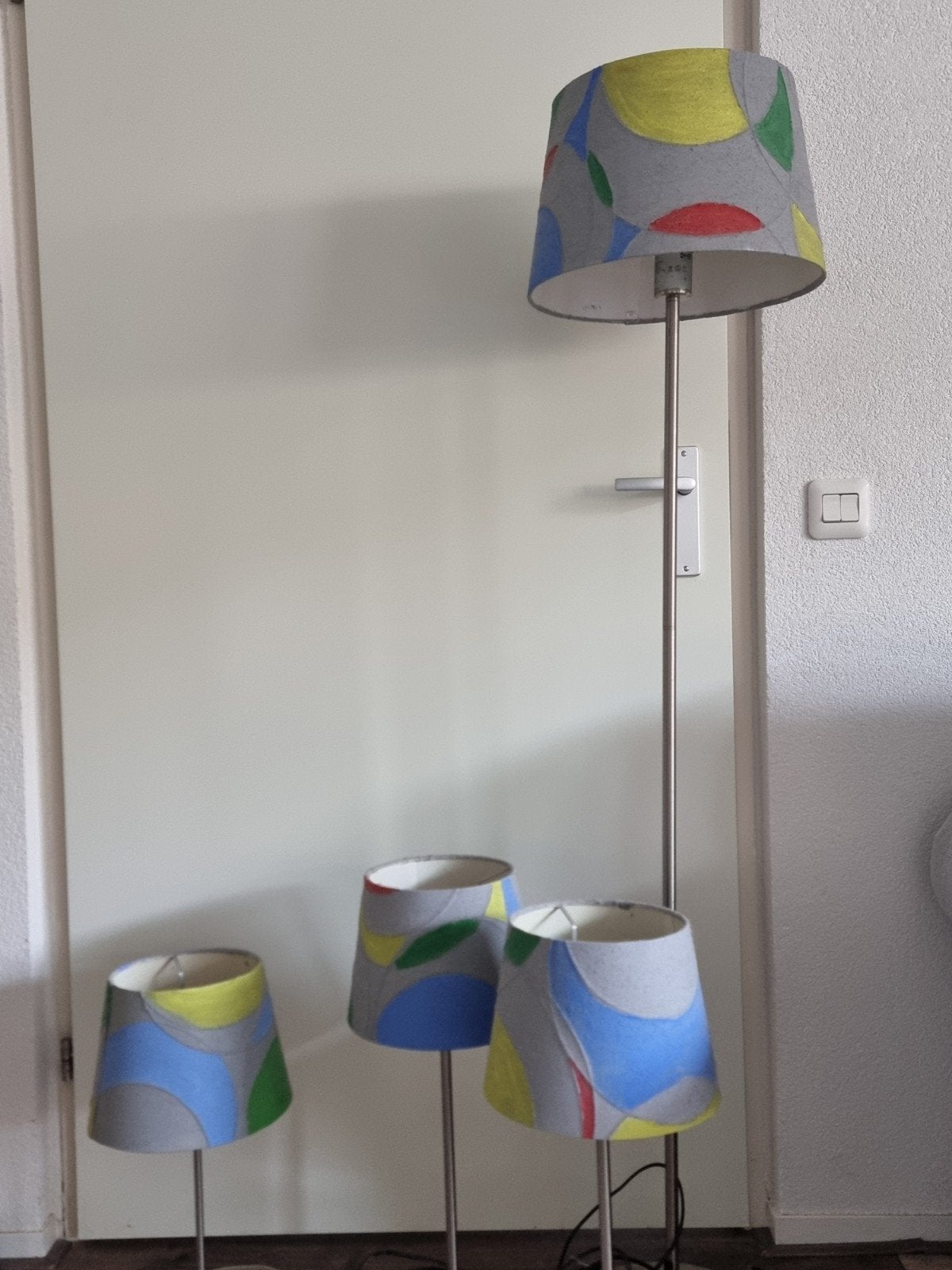Staande lampen set 4 stuks, Ophalen, 150 tot 200 cm