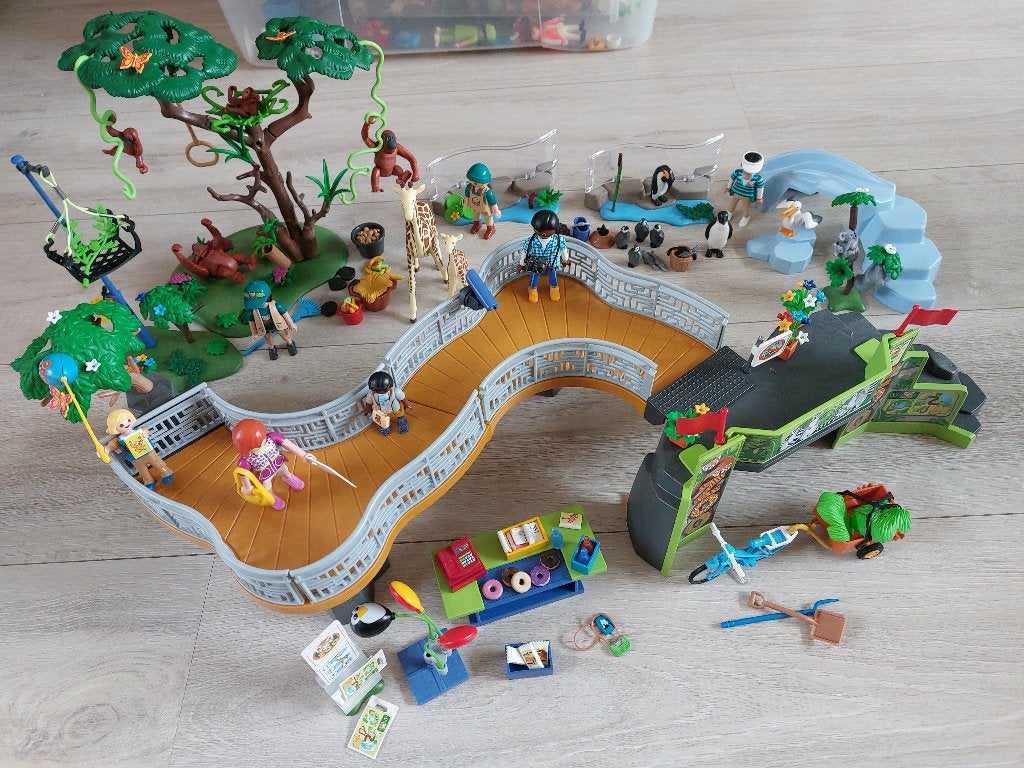 Grote collectie (49 sets GESORTEERD + veel los) Playmobil, Ophalen, Gebruikt, Complete set