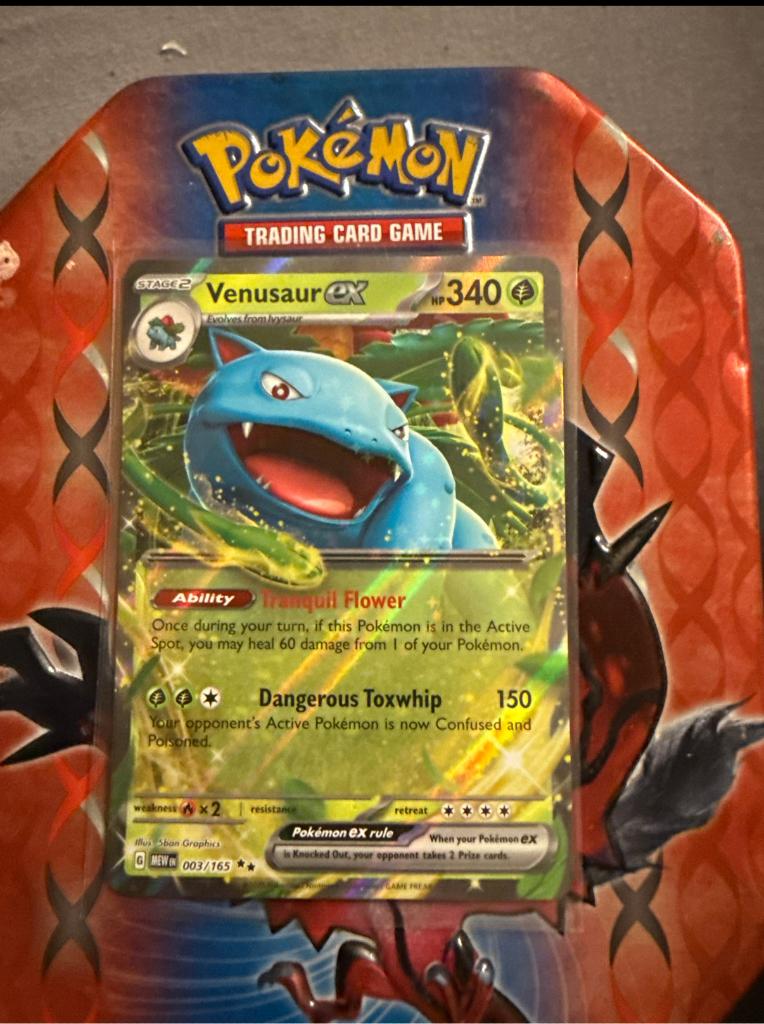 Venusaur ex, Verzenden, Zo goed als nieuw, Losse kaart