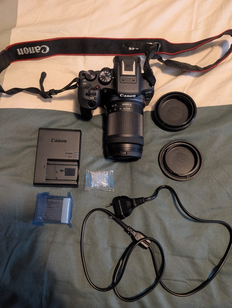 Canon EOS R10 + 18-150mm lens + accessoires | Nieuwstaat!, Ophalen, Canon, Zo goed als nieuw, 24 megapixels