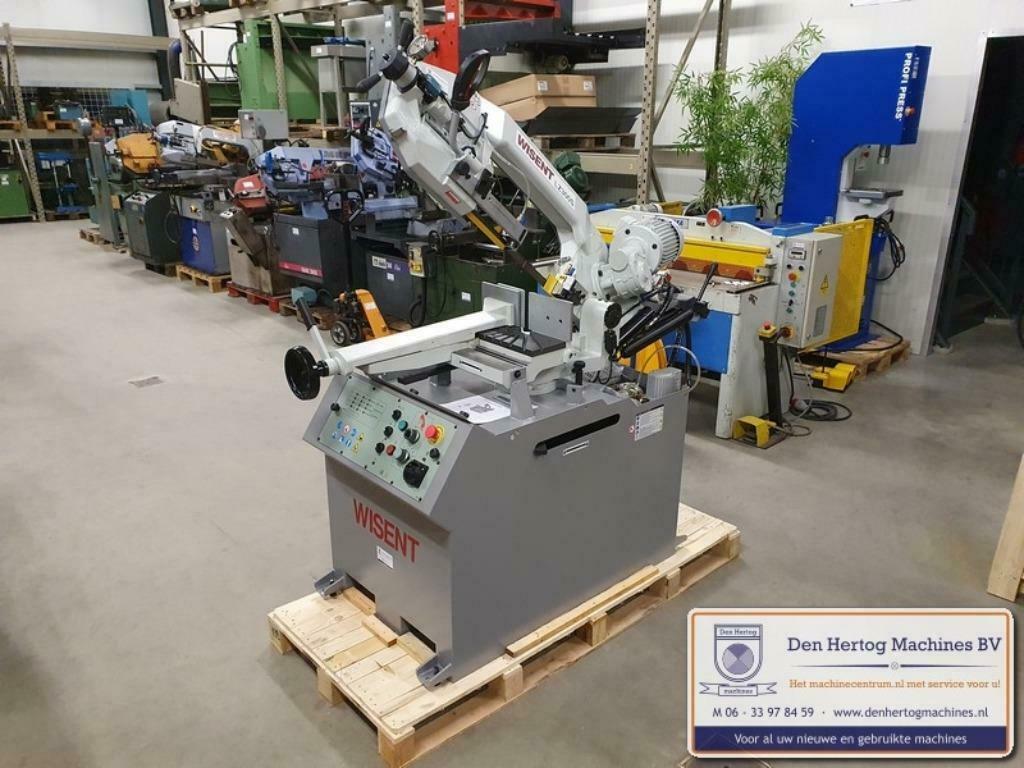 Bandzaag semi halfautomaat Wisent LZ300S rond 255mm, Doe-het-zelf en Verbouw, Gereedschap | Zaagmachines, Ophalen, 70 mm of meer