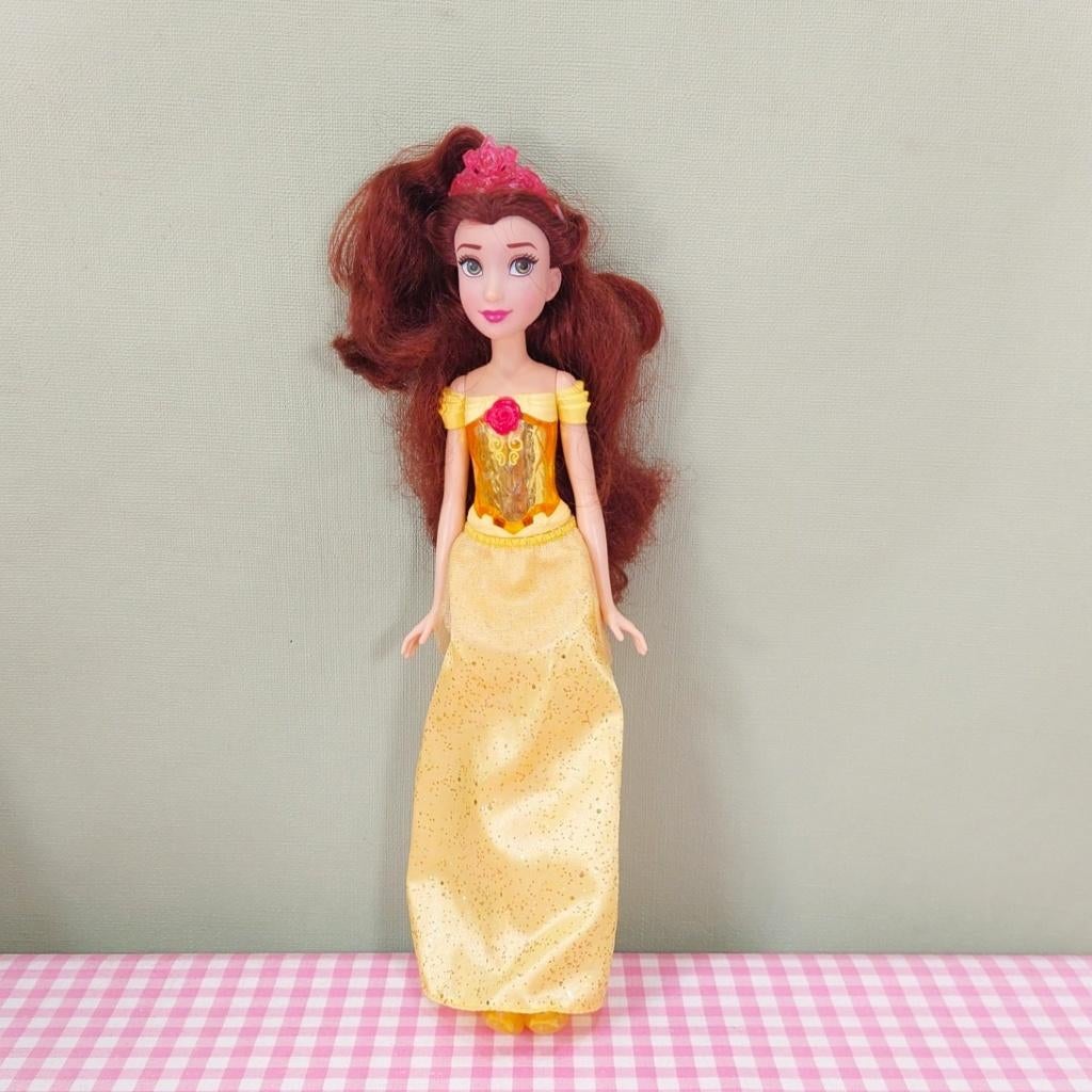 Disney Princess Royal Shimmer - Belle pop / barbie compleet, Disney, Beeldje of Figuurtje, Assepoester of Belle, Onbekend