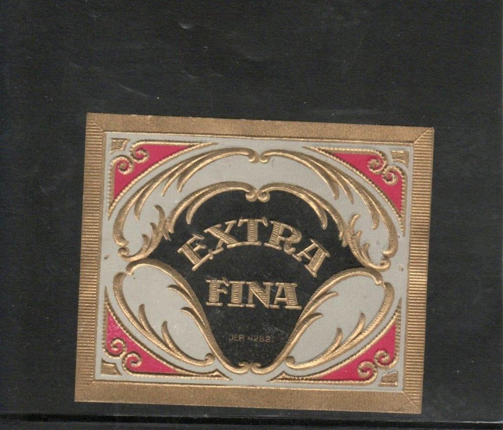 extra fina etiket, Verzamelen, Ophalen of Verzenden, Gebruikt, Sigarenbandjes