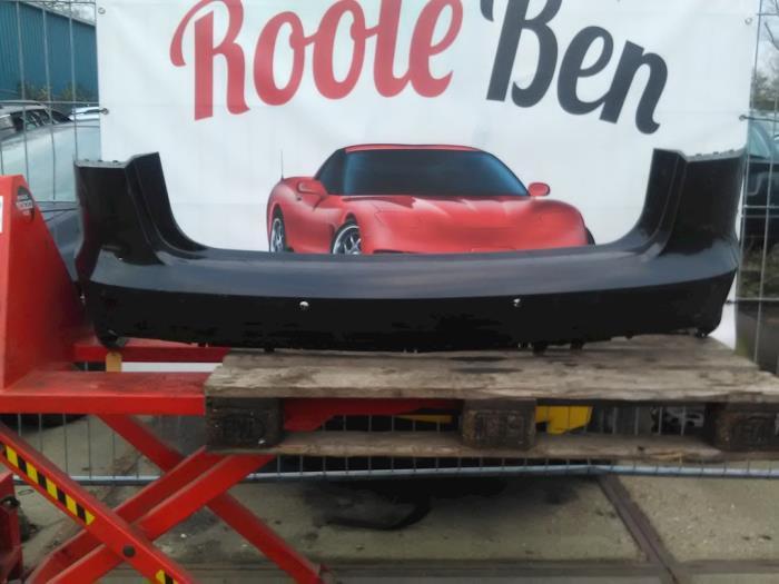 Achterbumper van een Audi A6, Gebruikt, -, -, Bumper