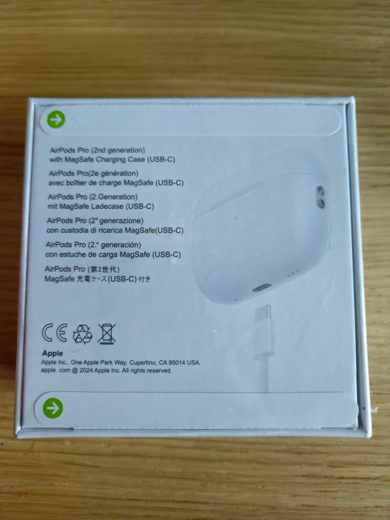 Nieuwe AirPods Pro 2 - Ongebruikt, in originele verpakking, Telecommunicatie, Mobiele telefoons | Oordopjes, Nieuw, In gehoorgang (in-ear)